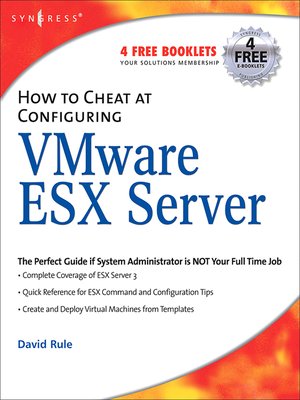 cover image of How to Cheat at Configuring VmWare ESX Server